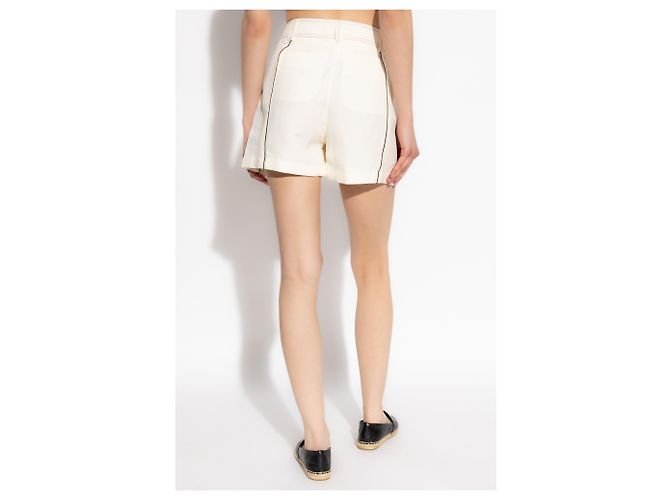 Tory Burch Shorts mit Kontrastnähten - Ansicht 4