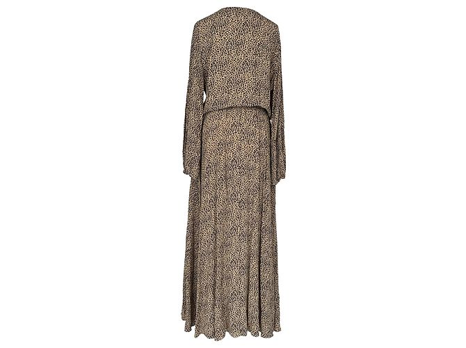 Abito Maxi Leopardato Zadig & Voltaire in Viscosa Multicolor - vista 3