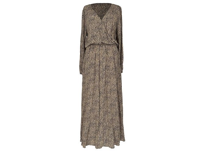 Abito Maxi Leopardato Zadig & Voltaire in Viscosa Multicolor - vista 4