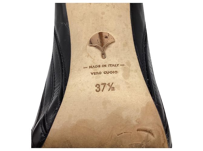 Autre Marque Décolleté Chelsea Paris Adile in pelle nera - vista 6