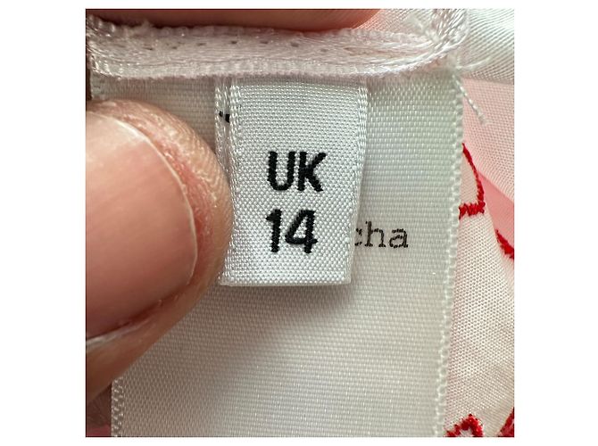 Abito Simone Rocha ricamato con cherubini in cotone multicolore - vista 5