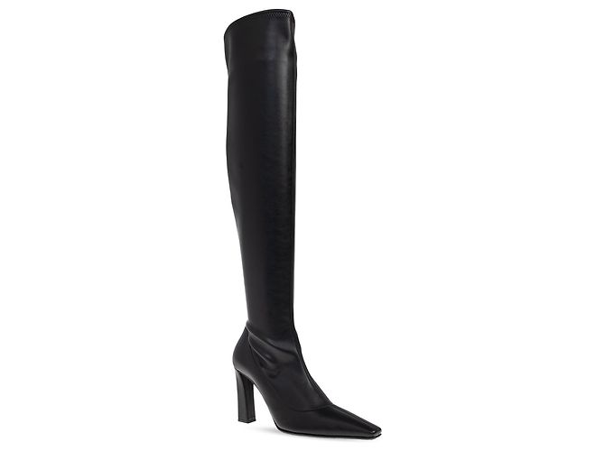 Botas de tacón de cuero negro Giuseppe Zanotti - vista 4