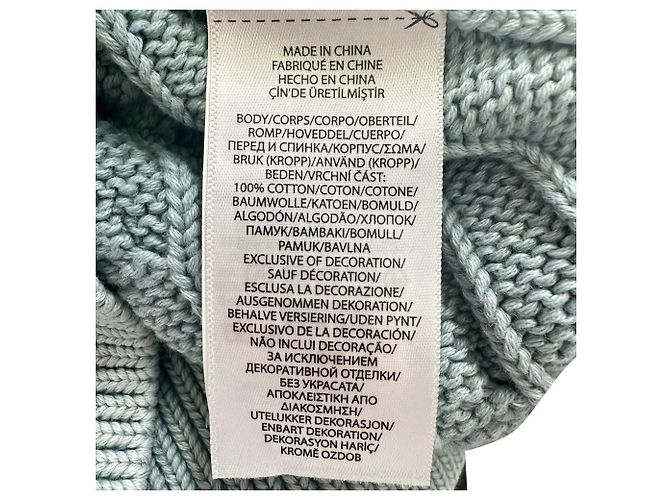Ralph Lauren Cardigan mit Zopfstrick aus grüner Baumwolle - Ansicht 7