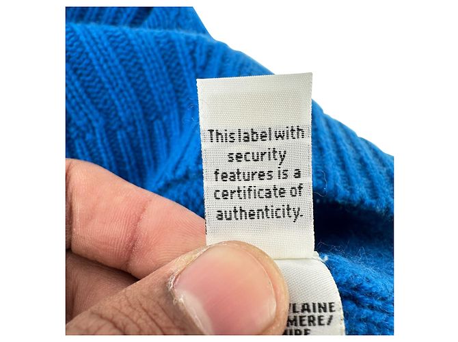 Diane Von Furstenberg Ediva Strickweste aus blauer Wolle - Ansicht 7