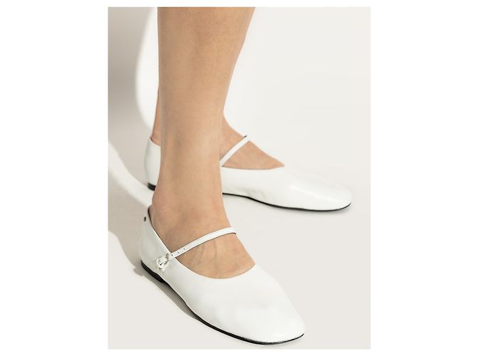 Tory Burch Bailarinas Mary Jane de piel - vista 2