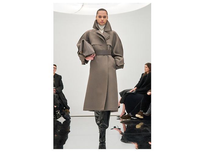 Alaïa Casaco com acabamento em lã - vista 6