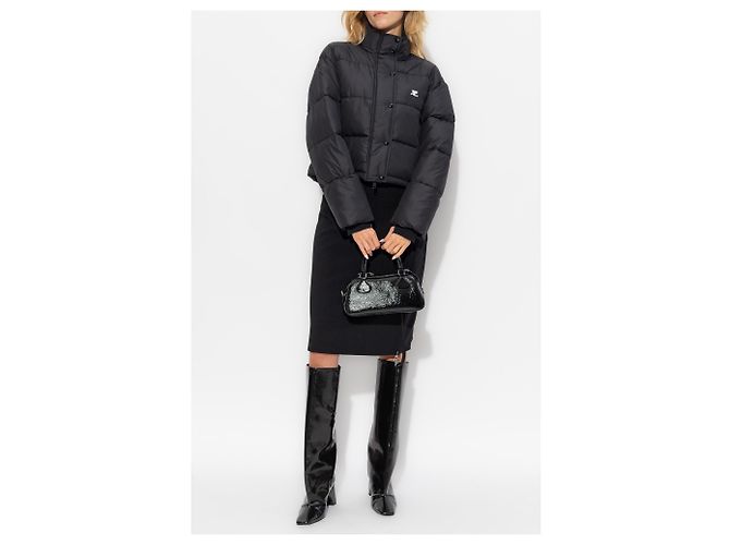 Courreges Insulated jacket with logo - view 2