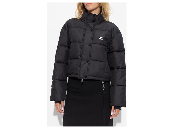 Courreges Insulated jacket with logo - view 3