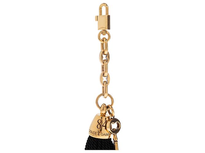 Nappa per borsa Dolce & Gabbana oro e nera - vista 5
