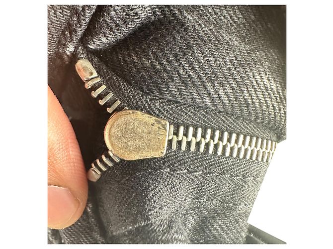 Vaqueros de denim lavado Alexander McQueen en algodón gris - vista 9