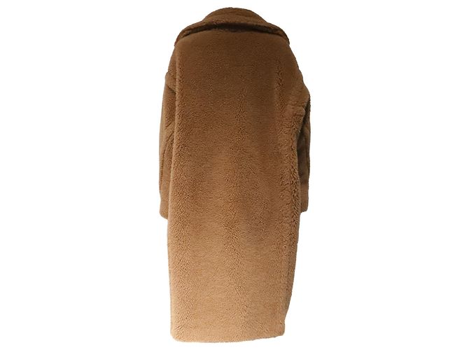 Abrigo Max Mara Teddy Bear Icon en lana Brown Camel - vista 4