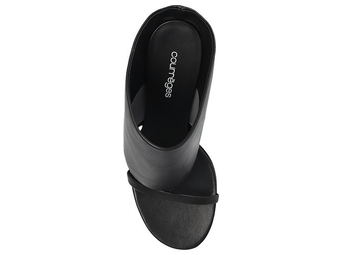 Courreges Leder-Schuhe Oblique - Ansicht 6