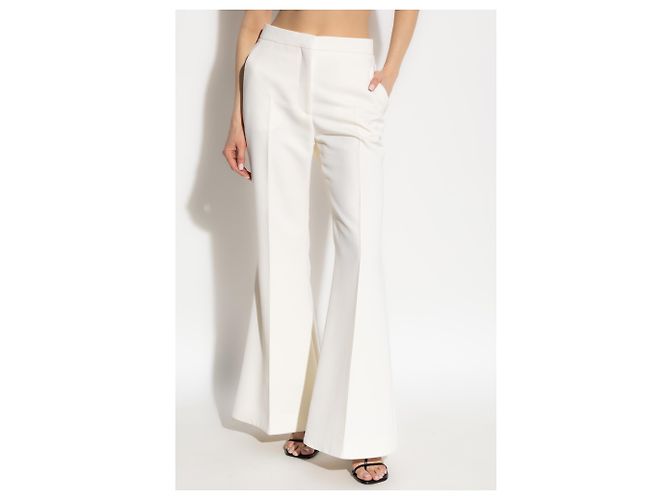 Givenchy Pantaloni a gamba svasata con pieghe - vista 3