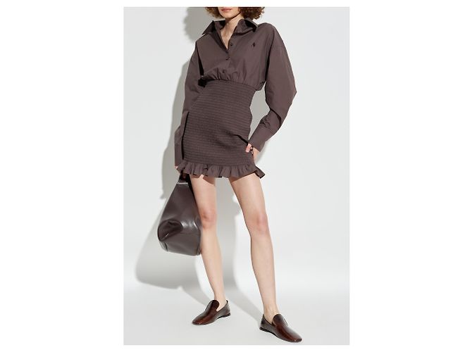 Attico Abito corset con arricciature - vista 2