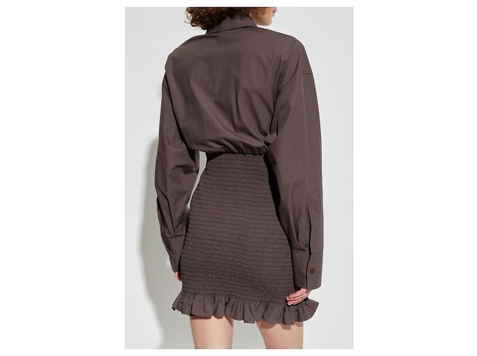 Attico Abito corset con arricciature - vista 4