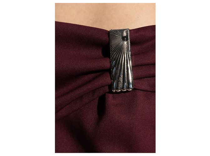 Attico Jupe drapée avec fente - vue 5