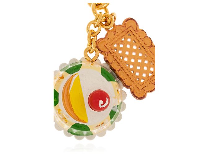 Bijou de sac Dolce & Gabbana en laiton et résine - vue 4