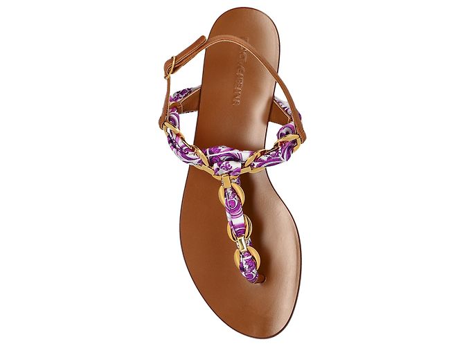 Dolce & Gabbana Sandalen mit Messingapplikation - Ansicht 3