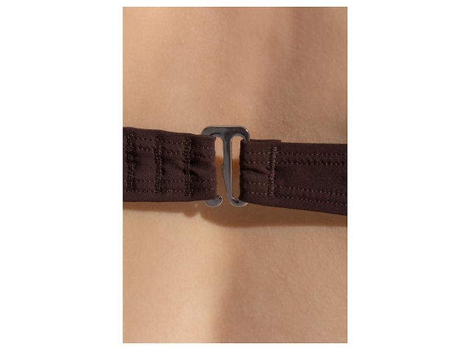 Top de biquíni Tory Burch marrom - vista 4
