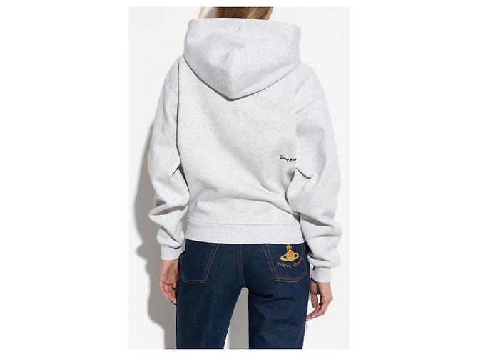 Sudadera gris de algodón Coperni x Disney - vista 4