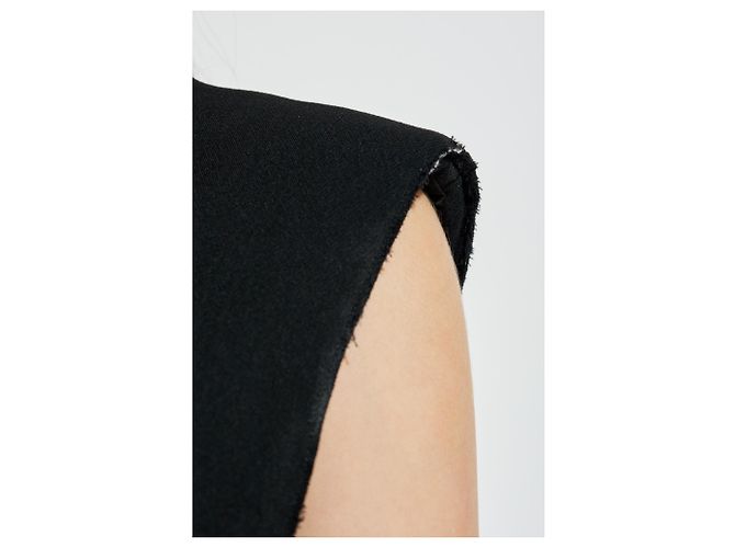 Abito midi in lana nera Givenchy - vista 5