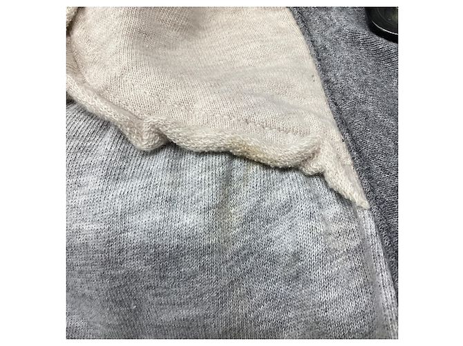 Sudadera con capucha superpuesta con detalles de volantes Marc by Marc Jacobs en algodón gris - vista 5