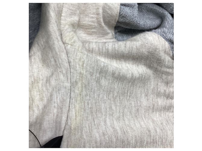 Sudadera con capucha superpuesta con detalles de volantes Marc by Marc Jacobs en algodón gris - vista 6