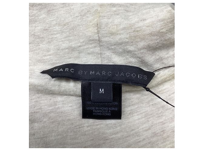 Sudadera con capucha superpuesta con detalles de volantes Marc by Marc Jacobs en algodón gris - vista 8