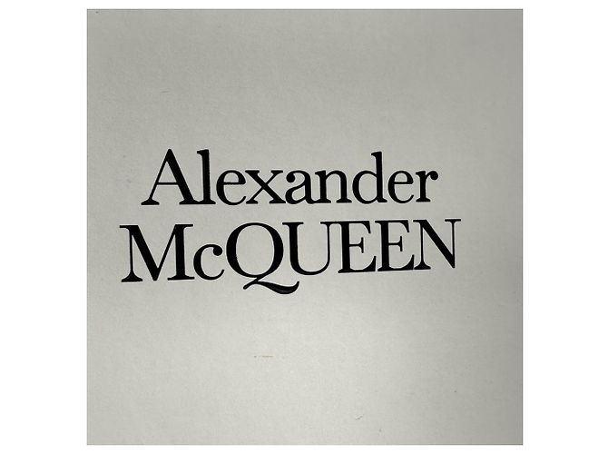 Mules Alexander McQueen Punk Buckle in pelle nera - vista 15