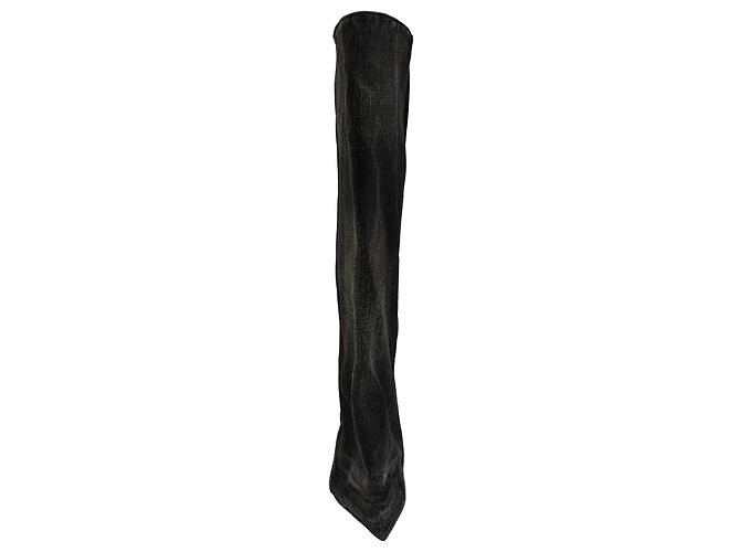 Balenciaga Stiefel in Distressed-Optik - Ansicht 4