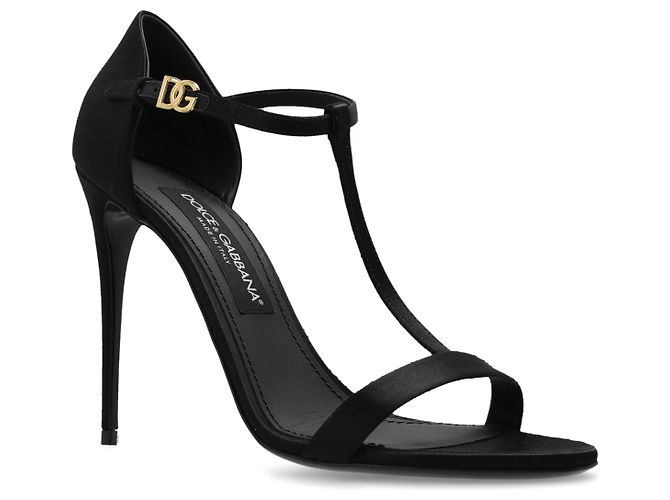 Dolce & Gabbana Satin-High-Heel-Sandalen - Ansicht 2