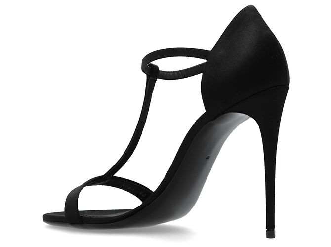 Dolce & Gabbana Satin-High-Heel-Sandalen - Ansicht 3