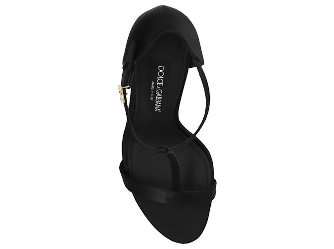 Dolce & Gabbana Satin-High-Heel-Sandalen - Ansicht 4
