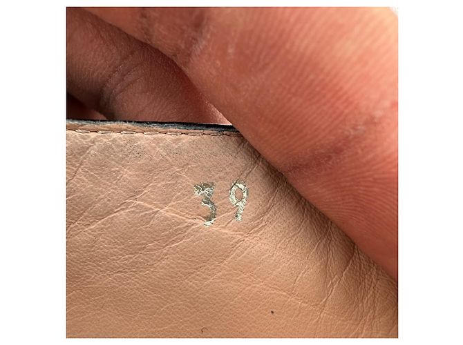 Botas de cano alto com salto bloco Acne Studios em pele preta - vista 11