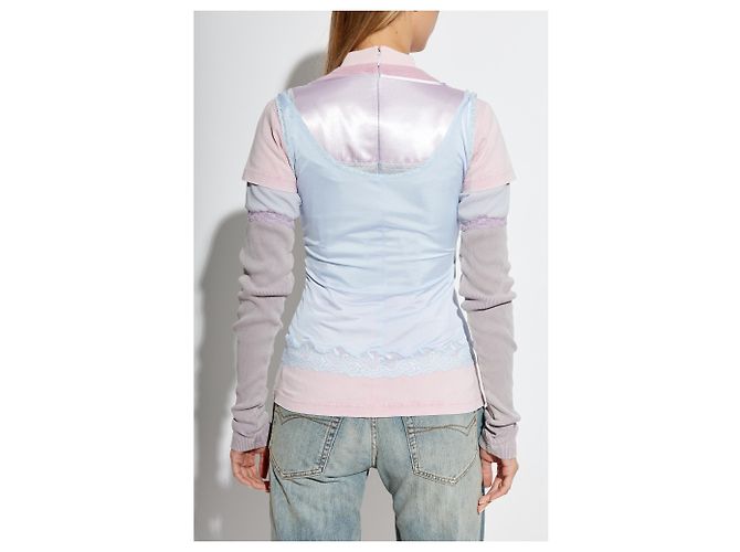 Balenciaga Top com gola alta - vista 2
