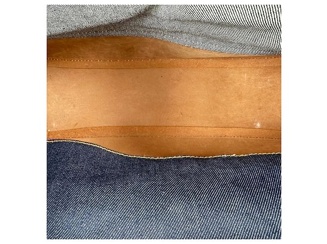 Apc Bolso Tote A.P.C. Axel E/W de denim azul en algodón - vista 8