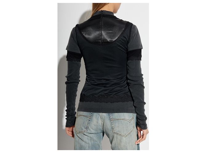 Balenciaga Top con collo alto - vista 2