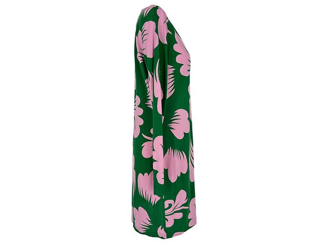 Mini abito a stampa floreale Diane Von Furstenberg in seta multicolore - vista 2