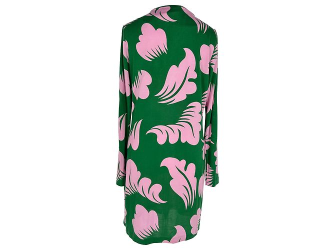 Mini abito a stampa floreale Diane Von Furstenberg in seta multicolore - vista 3