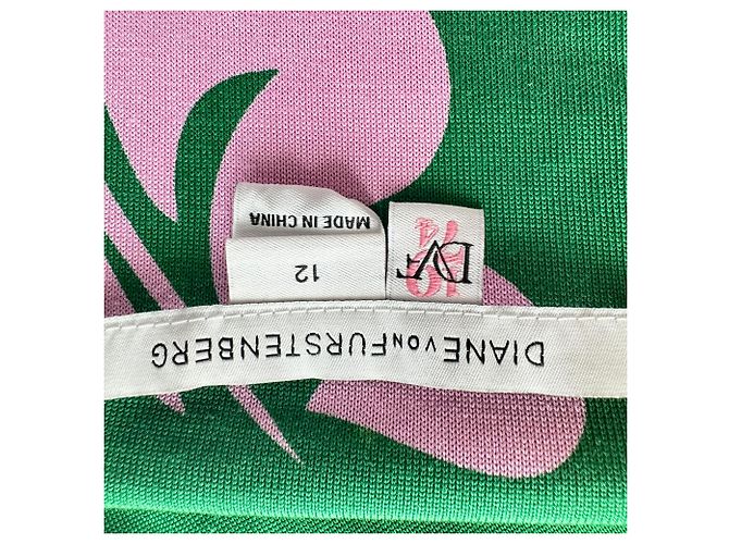 Mini abito a stampa floreale Diane Von Furstenberg in seta multicolore - vista 4