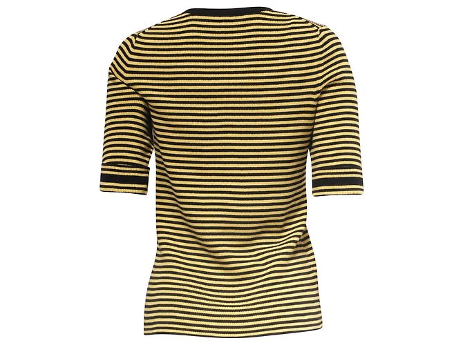 Top in maglia a righe Marc Jacobs in cotone multicolore - vista 4