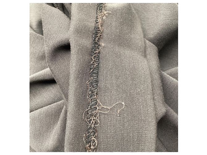 Pantaloni eleganti Loewe in viscosa marrone - vista 5