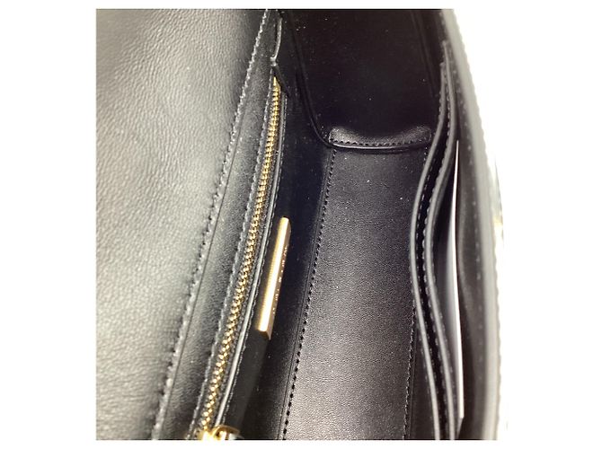 Borsa a spalla convertibile Small Fleming Marquetry Tory Burch in pelle nera - vista 10