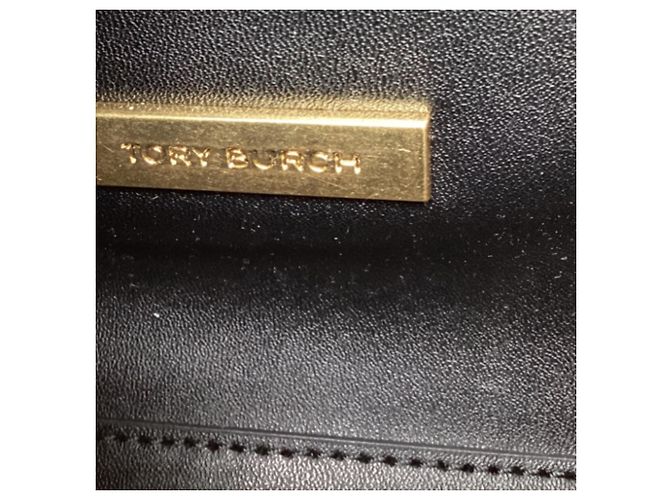 Borsa a spalla convertibile Small Fleming Marquetry Tory Burch in pelle nera - vista 7