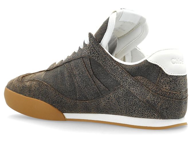 Chloé Kick Sneaker aus Leder braun - Ansicht 2
