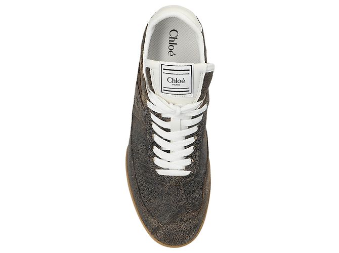Chloé Kick Sneaker aus Leder braun - Ansicht 3