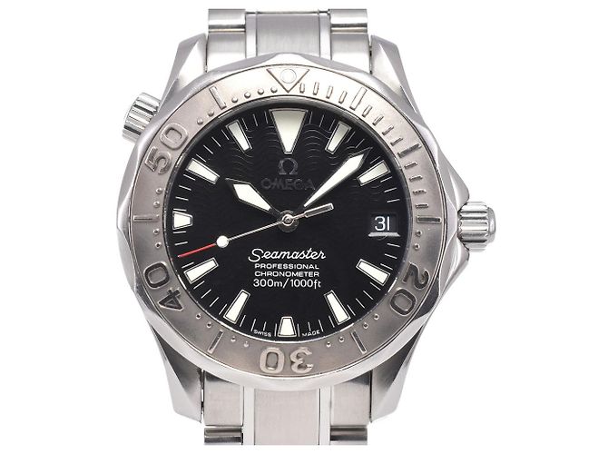 Omega Seamaster Professional Diver 300M Chronometer Automatic Stainless Steel 36 - vista 2