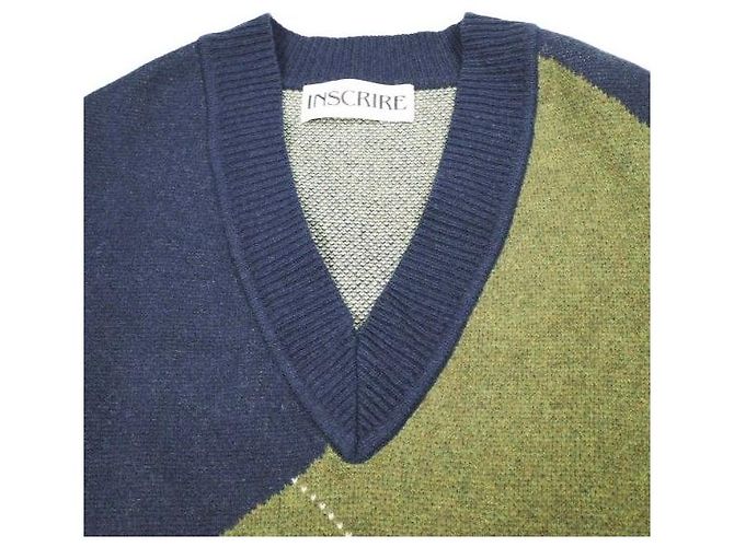 Autre Marque INSCRIRE Chaleco Argyle Chaleco de lana - vista 4