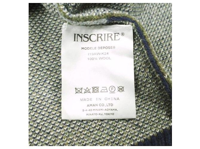 Autre Marque INSCRIRE Chaleco Argyle Chaleco de lana - vista 8
