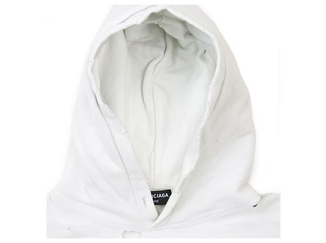 Sudadera con capucha de algodón Balenciaga - vista 2